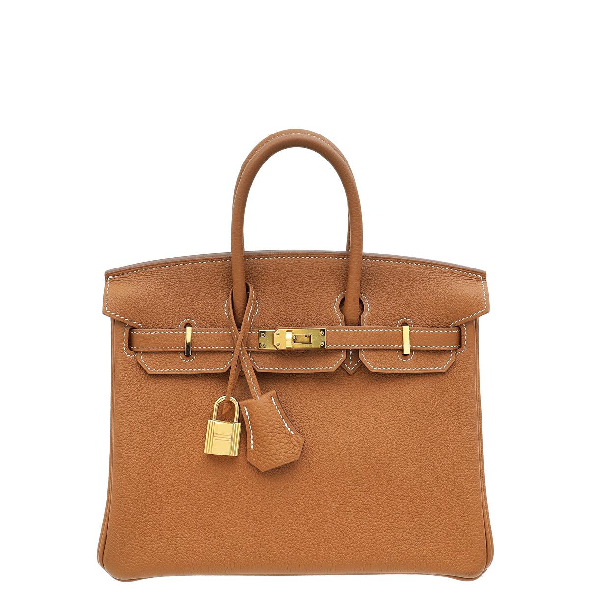 Hermes Gold Retourne Birkin 25 Bag-Hermes-THE CLOSET