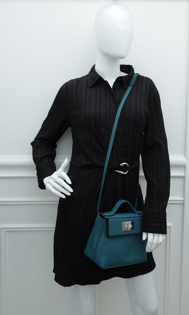 Hermes Vert Bosphore 24/24 Mini Bag – The Closet