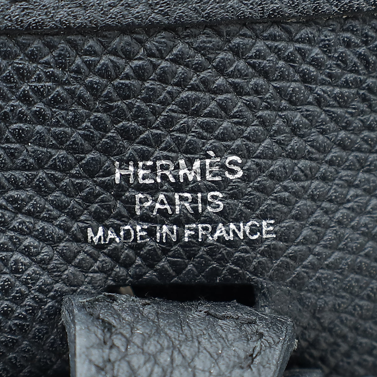 Hermes Noir Evelyne TPM Bag