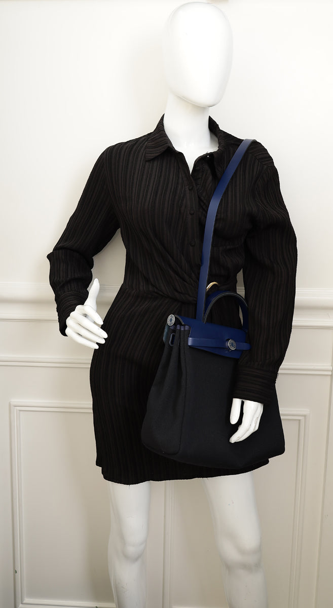 Hermes Bicolor Herbag Zip 31 Laque PM Bag-Hermes-THE CLOSET