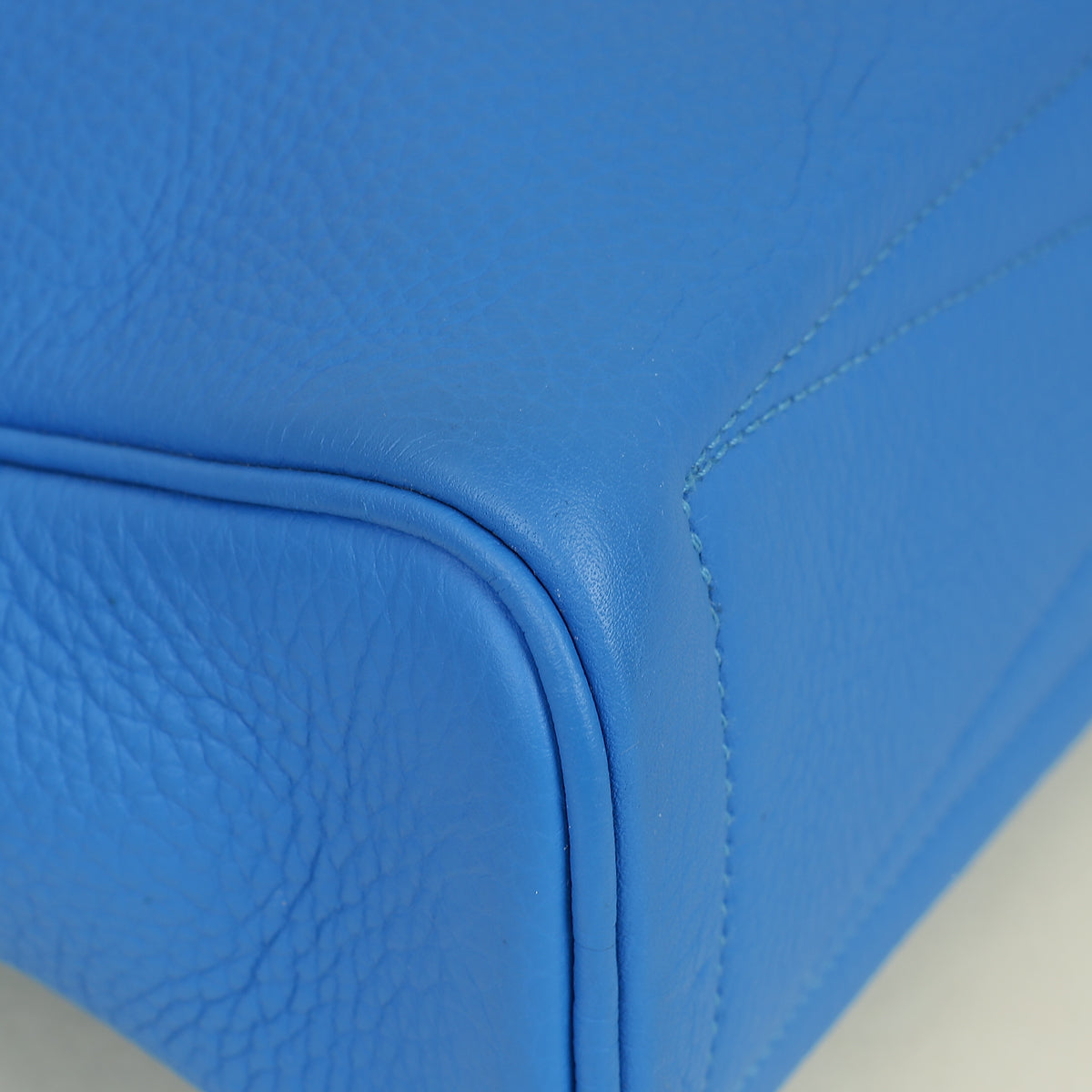 Hermes Electric Blue Victoria Elan 38 Shoulder Bag