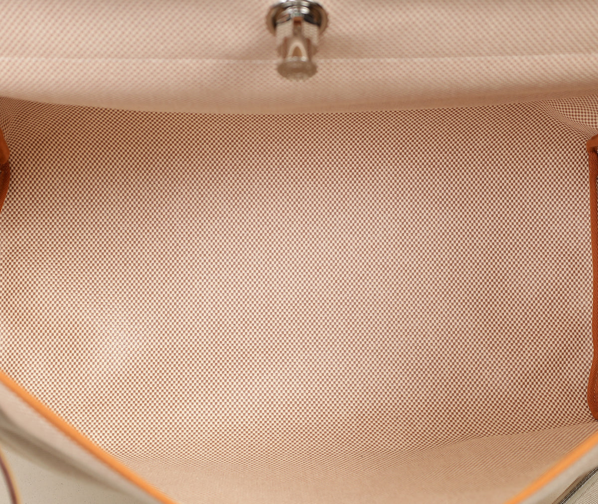 Hermes Natural Herbag Zip 50 Retourne Cabine Bag-Hermes-THE CLOSET