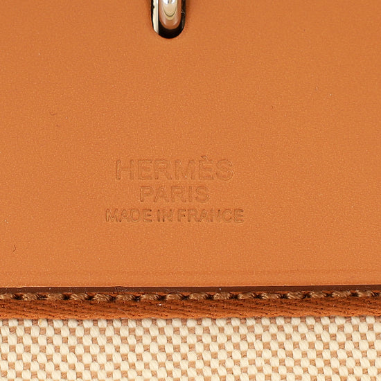 Hermes Natural Herbag Zip 50 Retourne Cabine Bag-Hermes-THE CLOSET