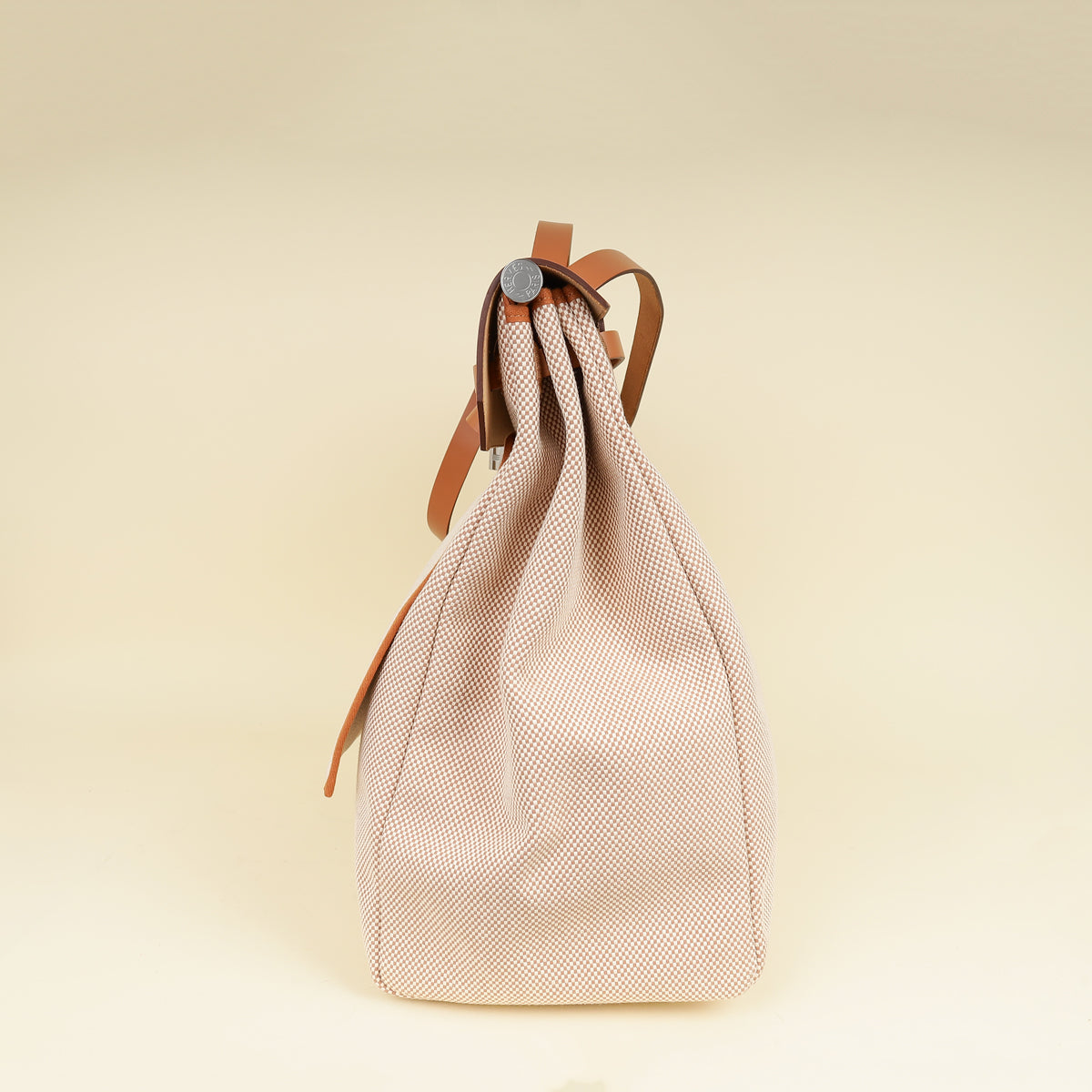 Hermes Natural Herbag Zip 50 Retourne Cabine Bag-Hermes-THE CLOSET