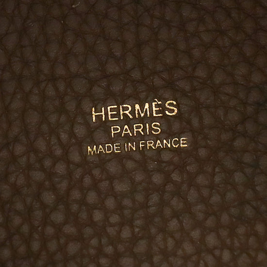 Hermes Etoupe Picotin Lock 18 Bag