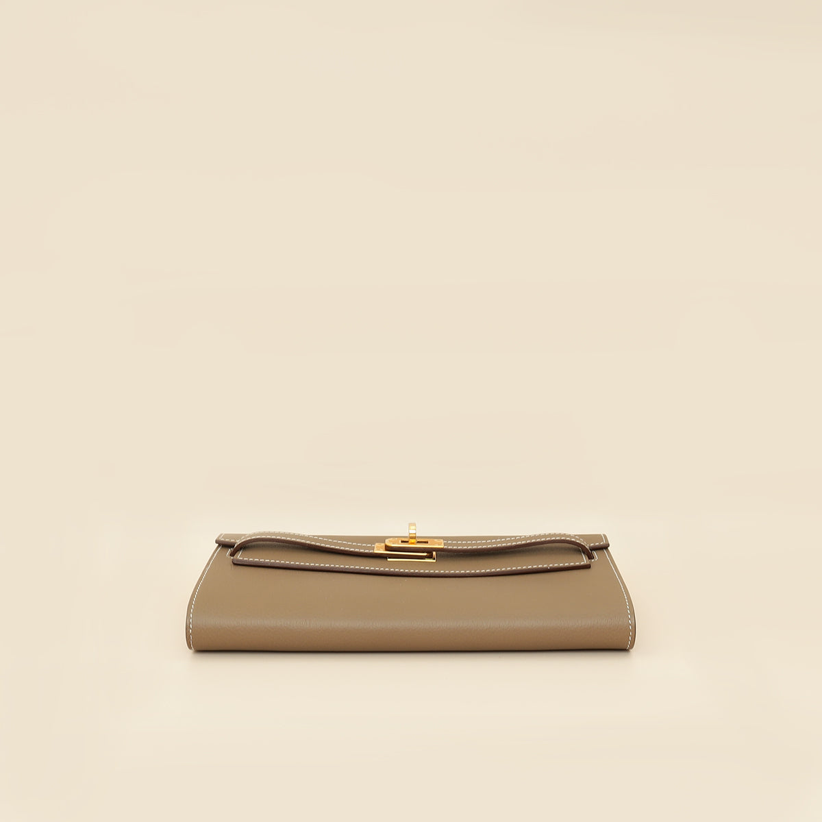 Hermes Etoupe Kelly To Go Evercolor Wallet-Hermes-THE CLOSET