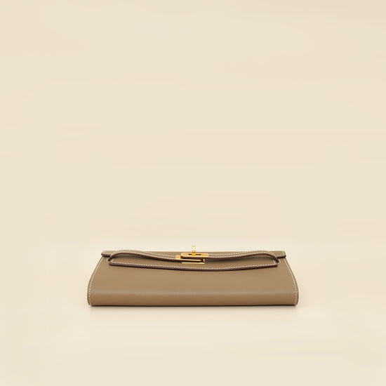 Hermes Etoupe Kelly To Go Evercolor Wallet-Hermes-THE CLOSET