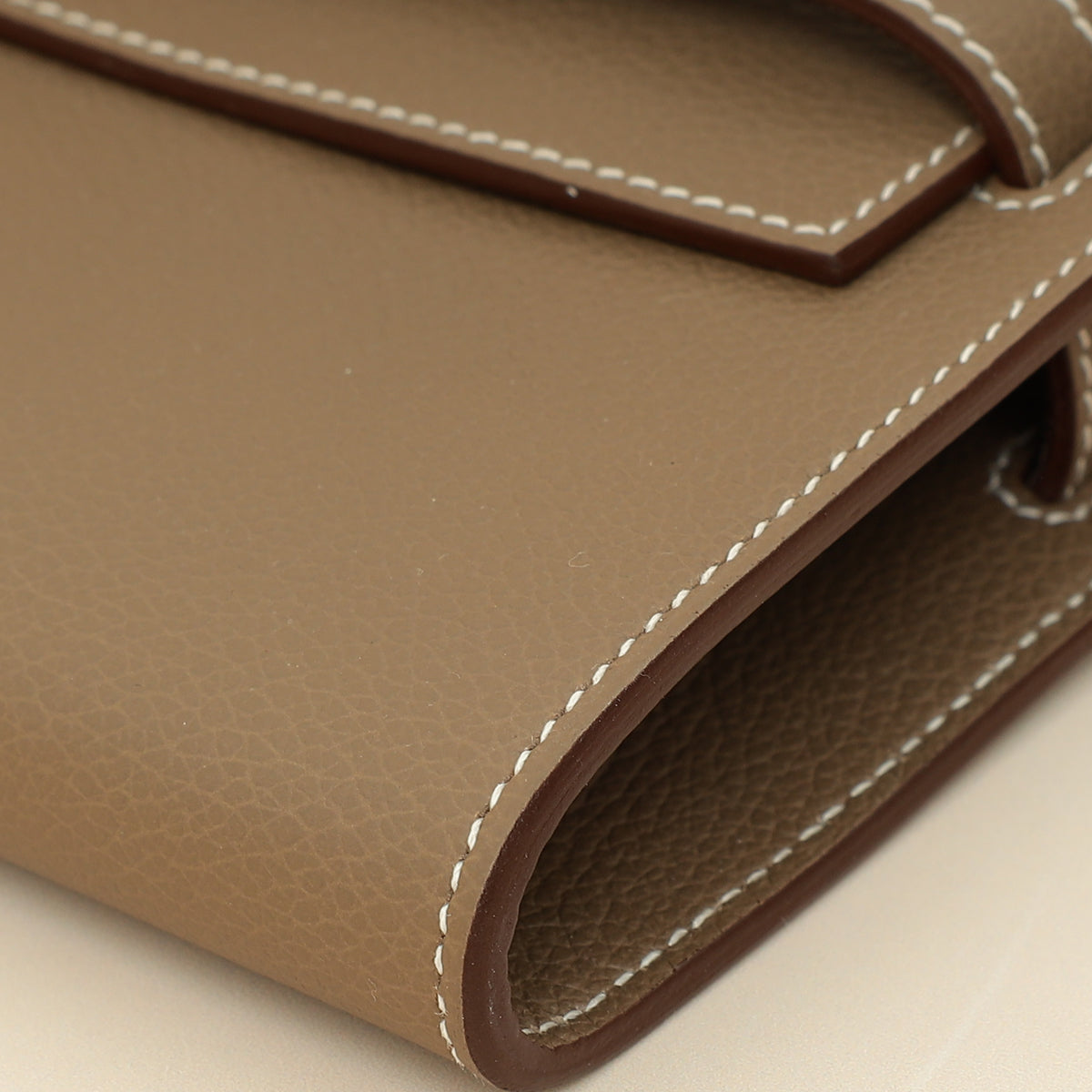 Hermes Etoupe Kelly To Go Evercolor Wallet-Hermes-THE CLOSET