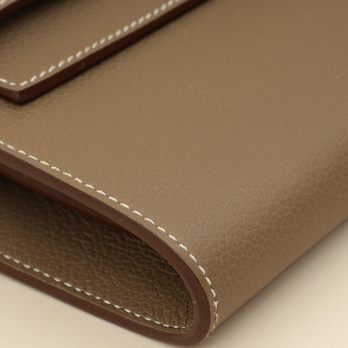 Hermes Etoupe Kelly To Go Evercolor Wallet-Hermes-THE CLOSET