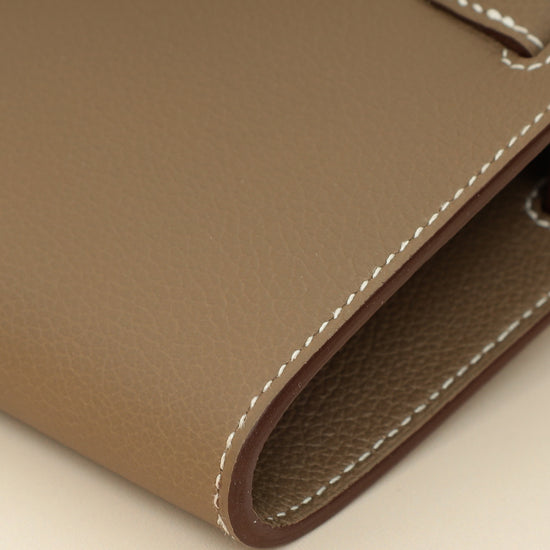 Hermes Etoupe Kelly To Go Evercolor Wallet-Hermes-THE CLOSET