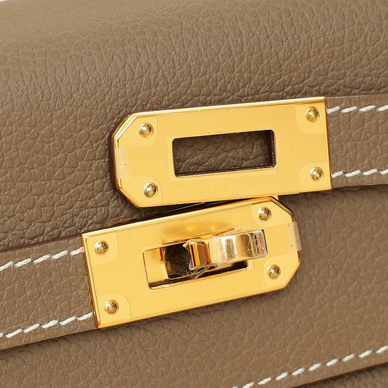 Hermes Etoupe Kelly To Go Evercolor Wallet-Hermes-THE CLOSET