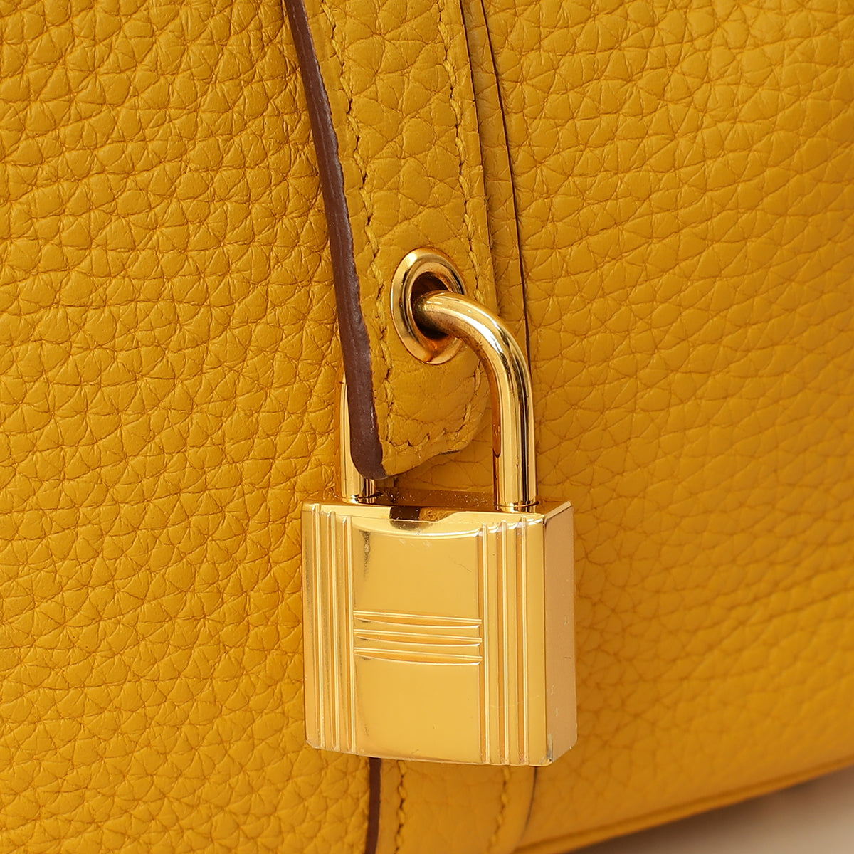 Hermes Jaune Ambre Picotin Lock 18 Bag-Hermes-THE CLOSET