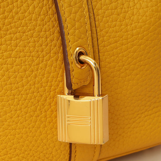 Hermes Jaune Ambre Picotin Lock 18 Bag-Hermes-THE CLOSET