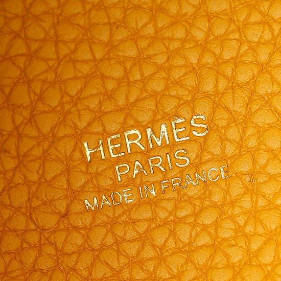 Hermes Jaune Ambre Picotin Lock 18 Bag-Hermes-THE CLOSET