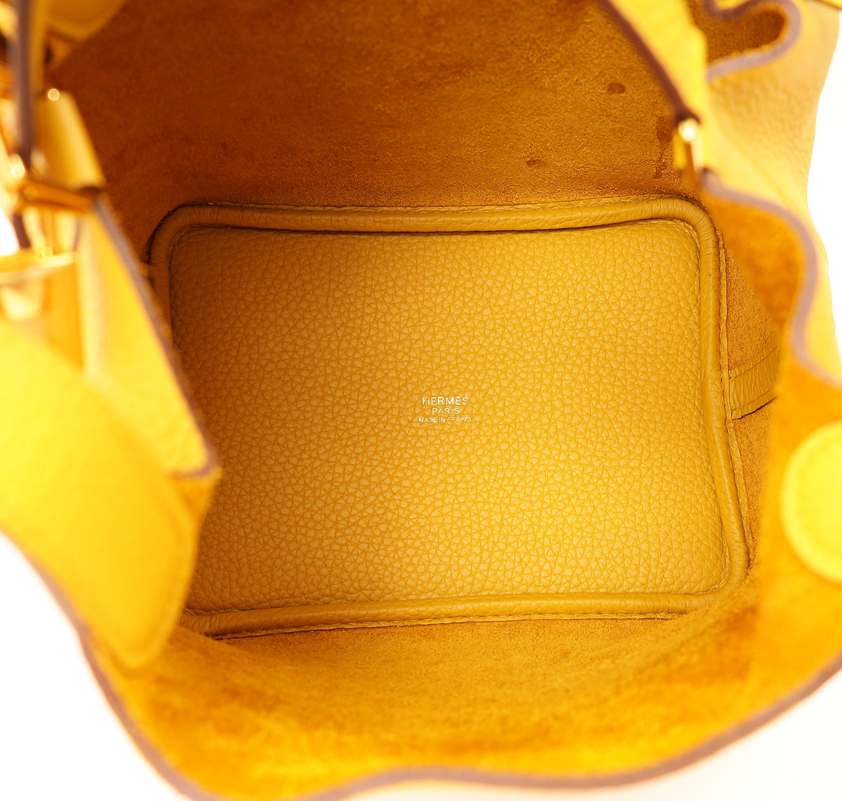Hermes Jaune Ambre Picotin Lock 18 Bag-Hermes-THE CLOSET