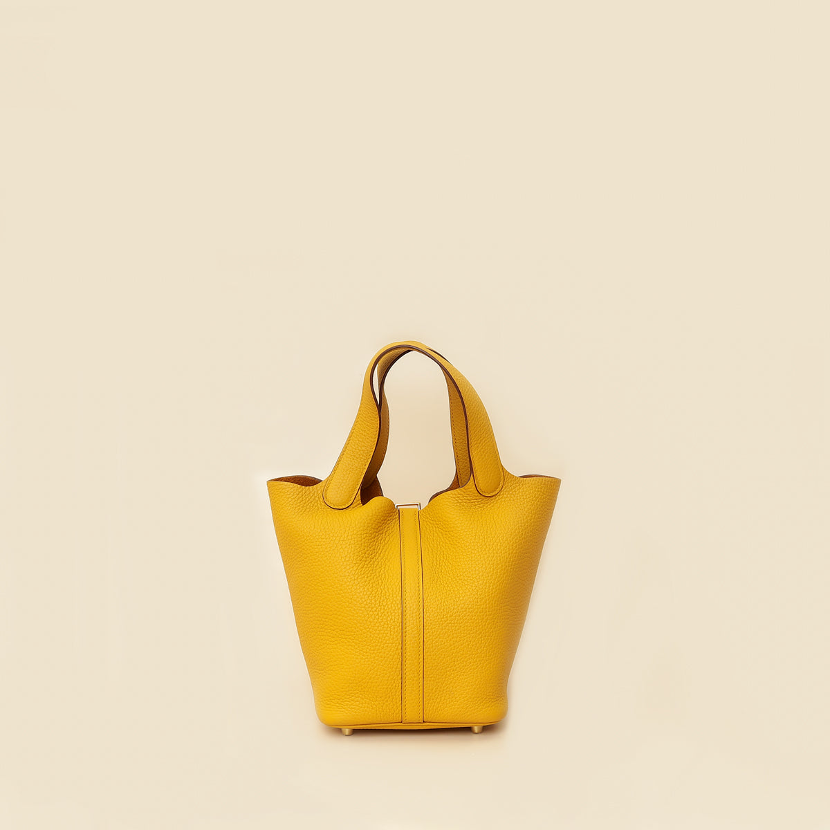 Hermes Jaune Ambre Picotin Lock 18 Bag-Hermes-THE CLOSET