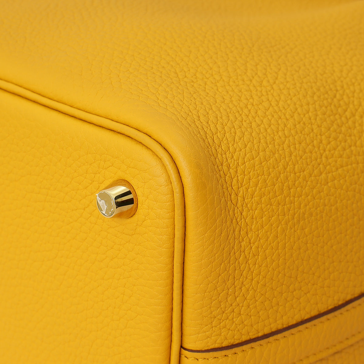 Hermes Jaune Ambre Picotin Lock 18 Bag-Hermes-THE CLOSET