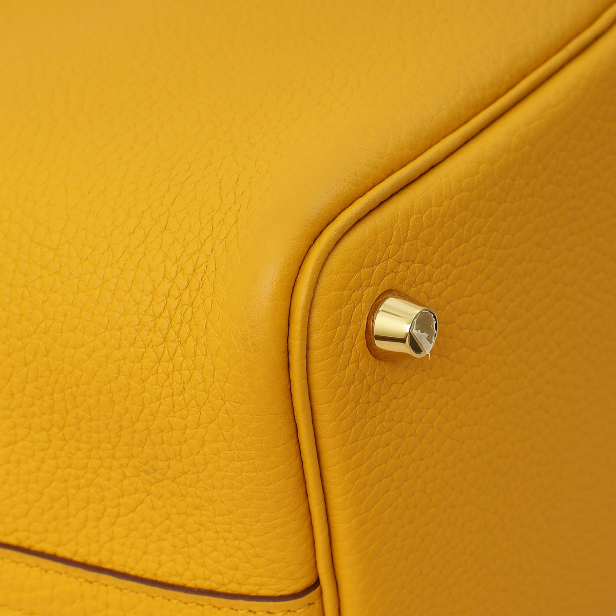 Hermes Jaune Ambre Picotin Lock 18 Bag-Hermes-THE CLOSET