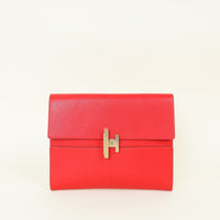 Hermes Rouge de Coeur Cinhetic Clutch