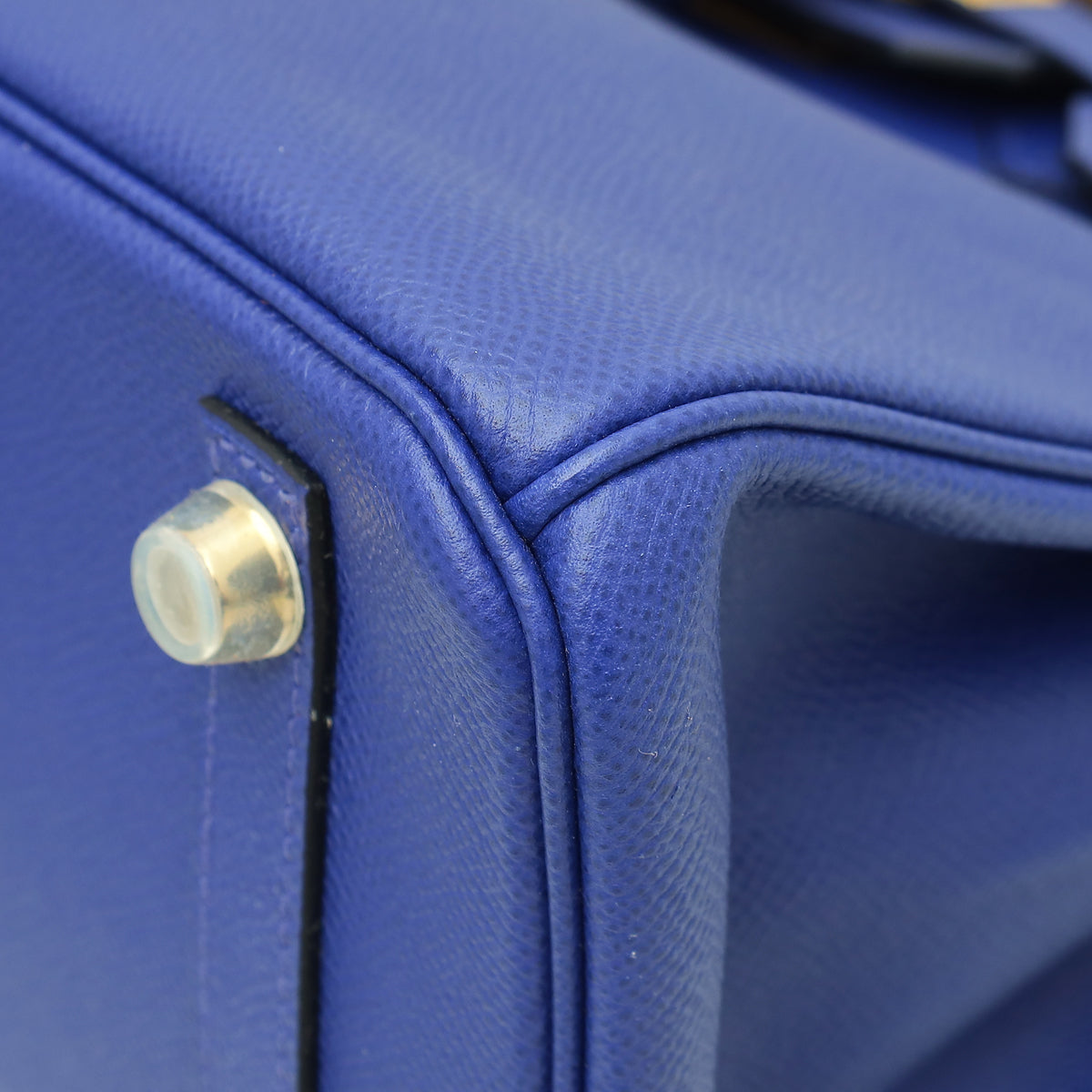 Hermes Bleu Electric Birkin 30 Bag