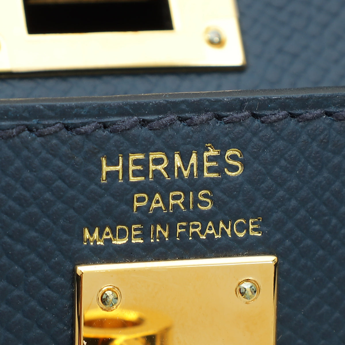 Hermes Tricolor Sellier Kelly 25  Bag w/Twilly