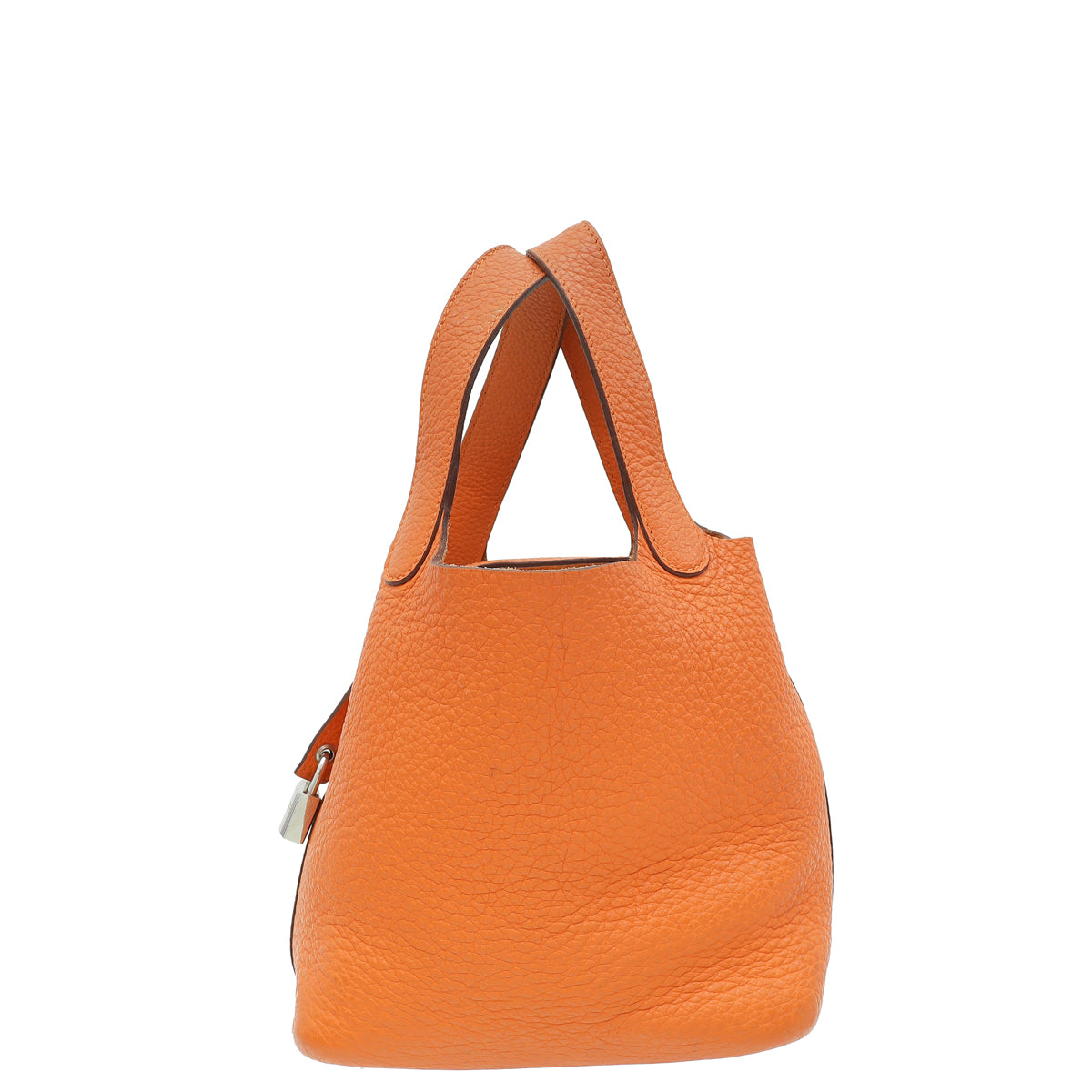 Hermes Orange Picotin Lock 18 Bag