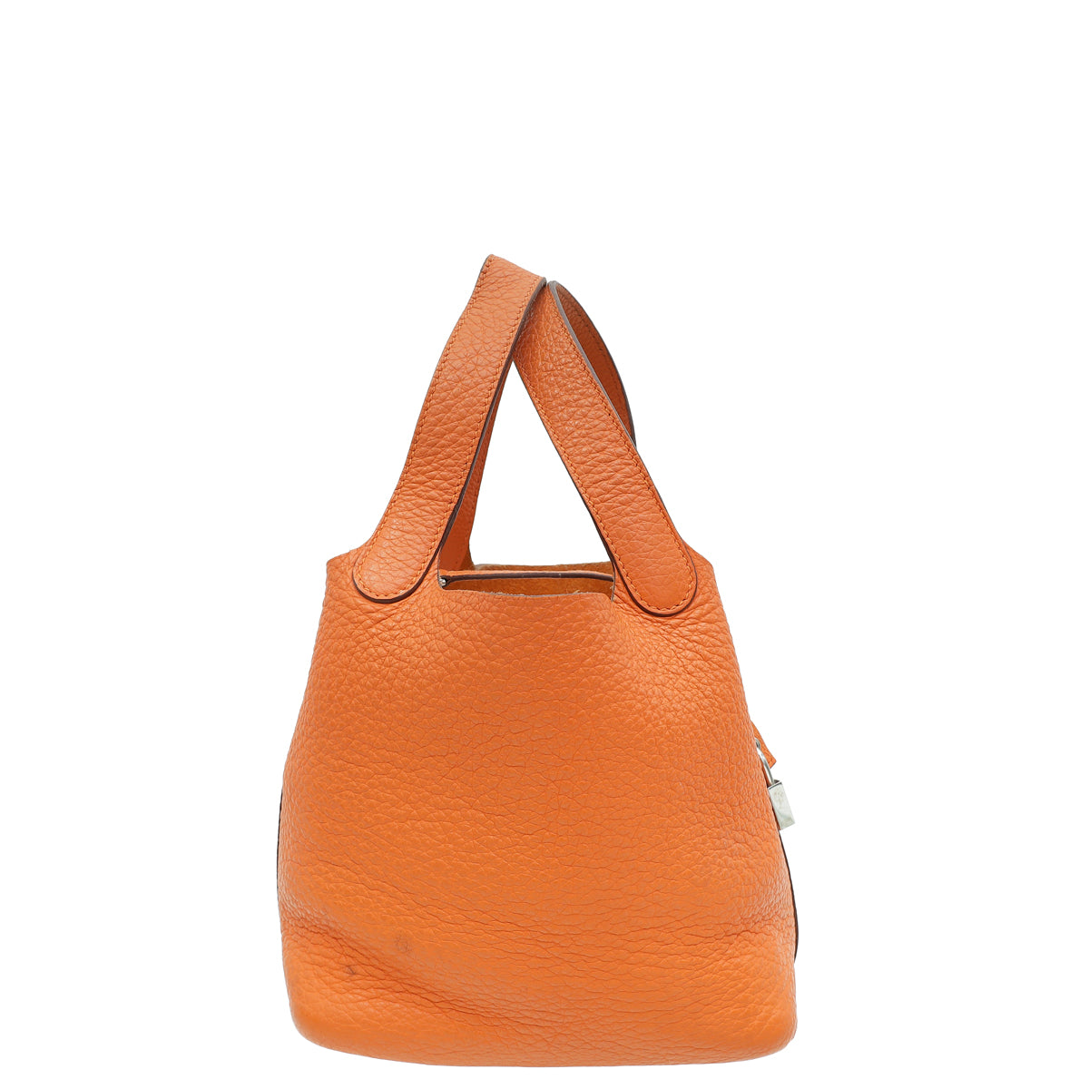 Hermes Orange Picotin Lock 18 Bag