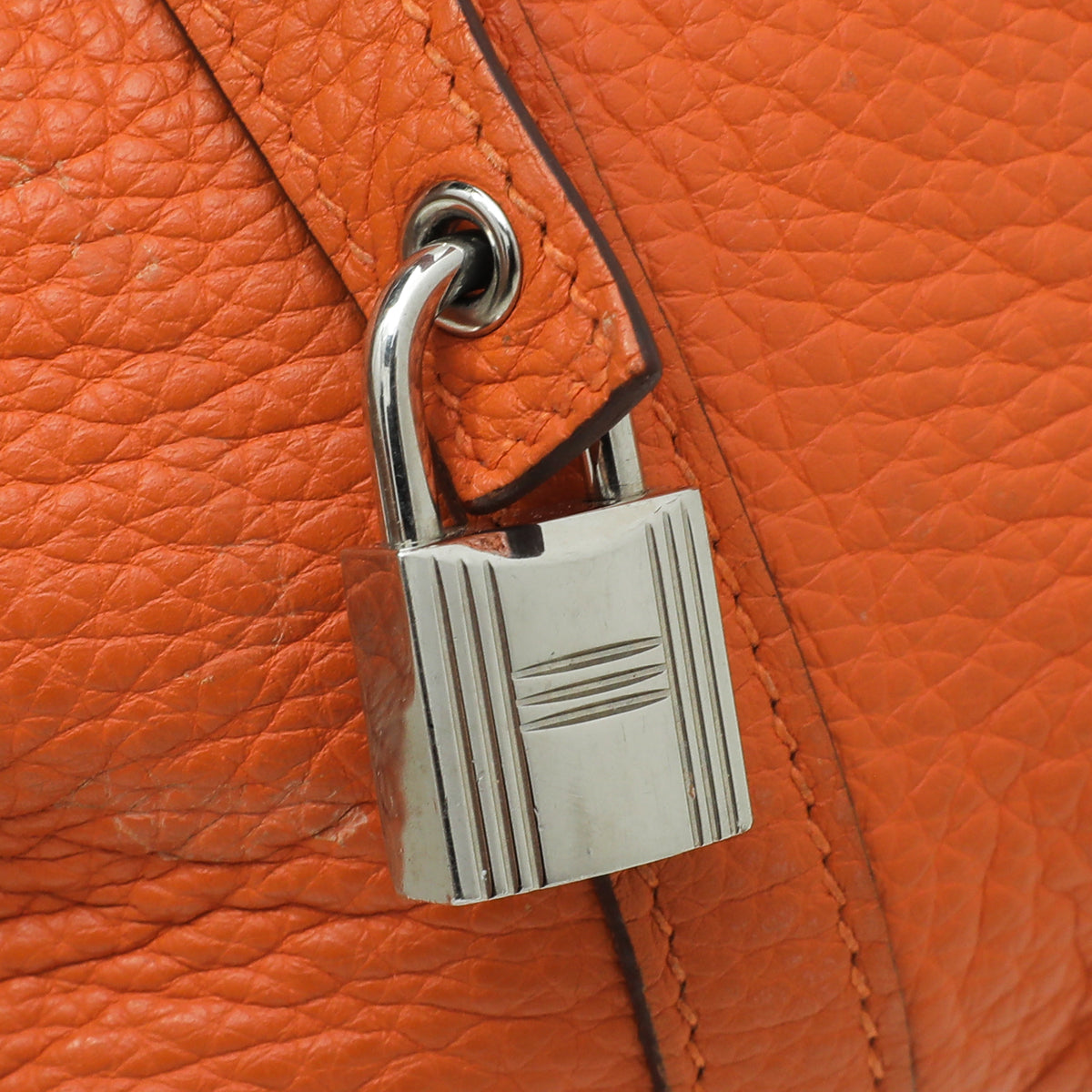 Hermes Orange Picotin Lock 18 Bag