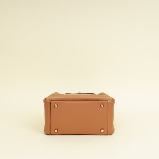 Hermes Fauve Mini Lindy Touch Bag