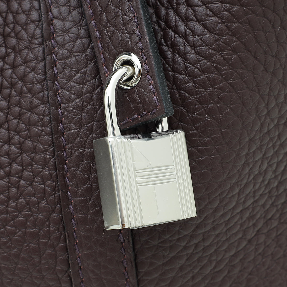 Hermes Rouge Anemone Picotin Lock Eclat 18 Bag