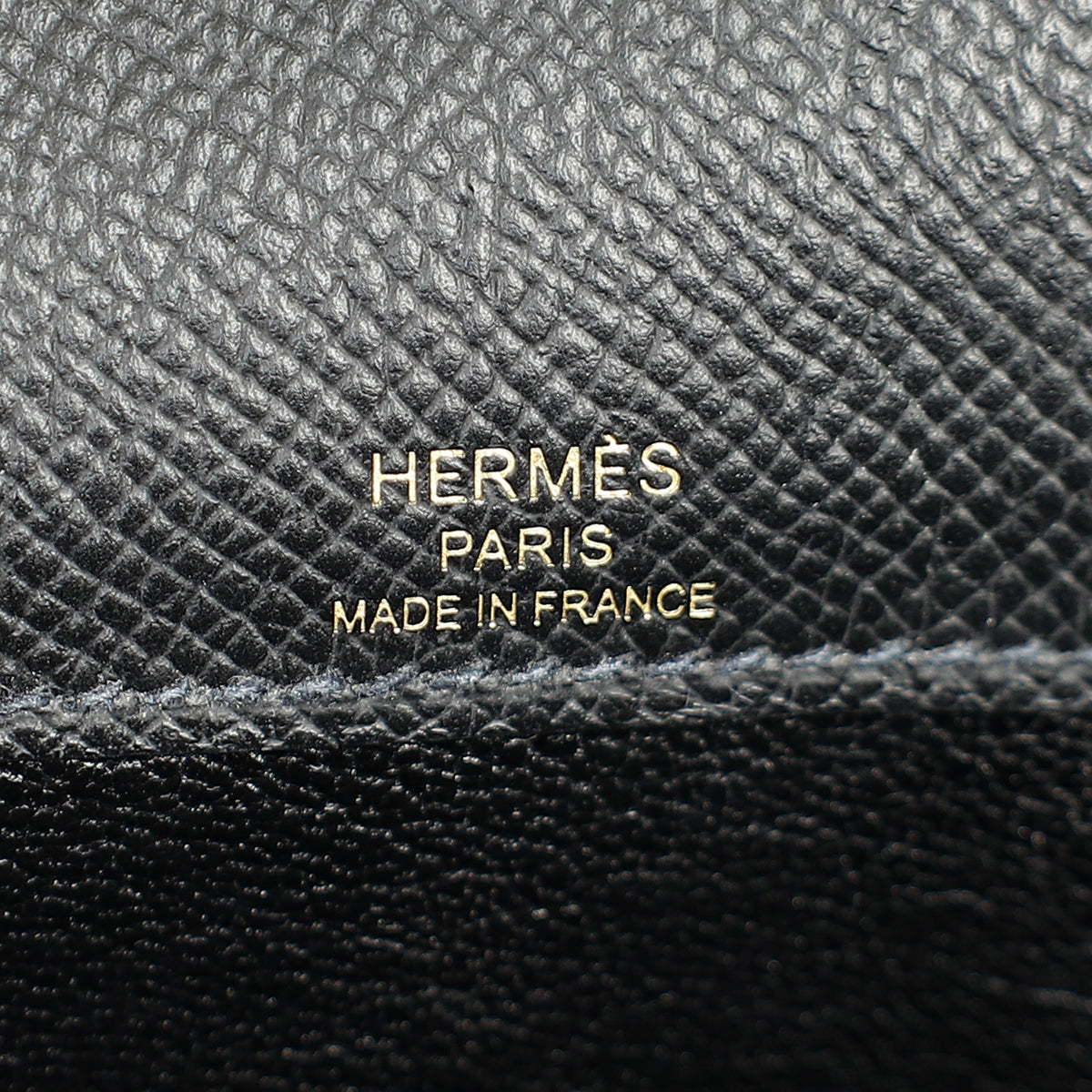 Hermes Noir Kelly Depeches 25 Bag
