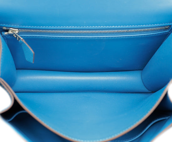 Hermes Bleu Izmir Constance 24 Bag