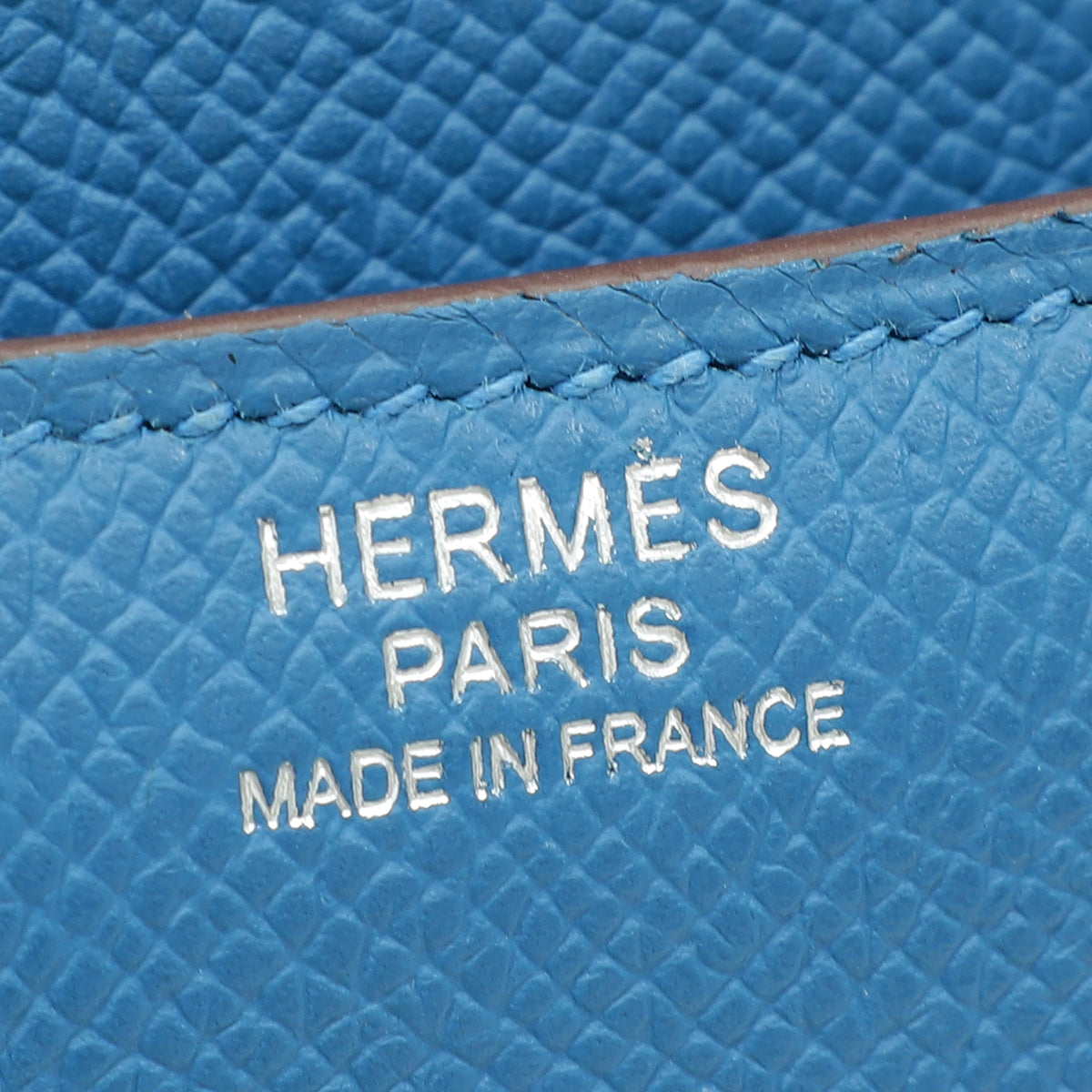 Hermes Bleu Izmir Constance 24 Bag