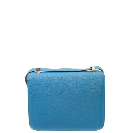 Hermes Bleu Izmir Constance 24 Bag