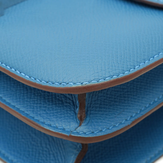 Hermes Bleu Izmir Constance 24 Bag