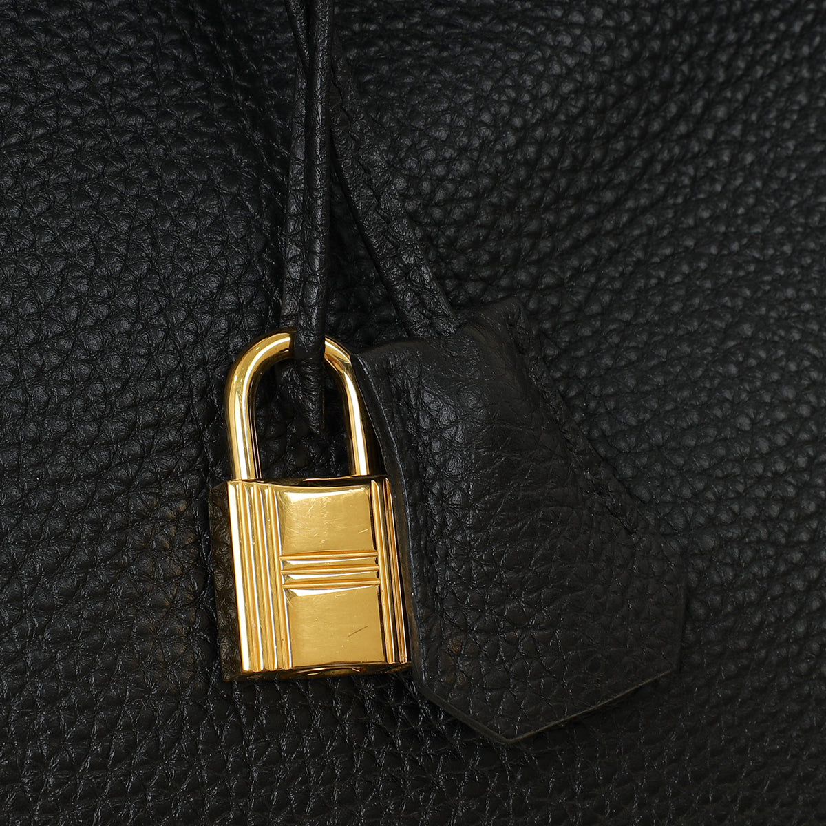 Hermes Noir Birkin 35 Bag