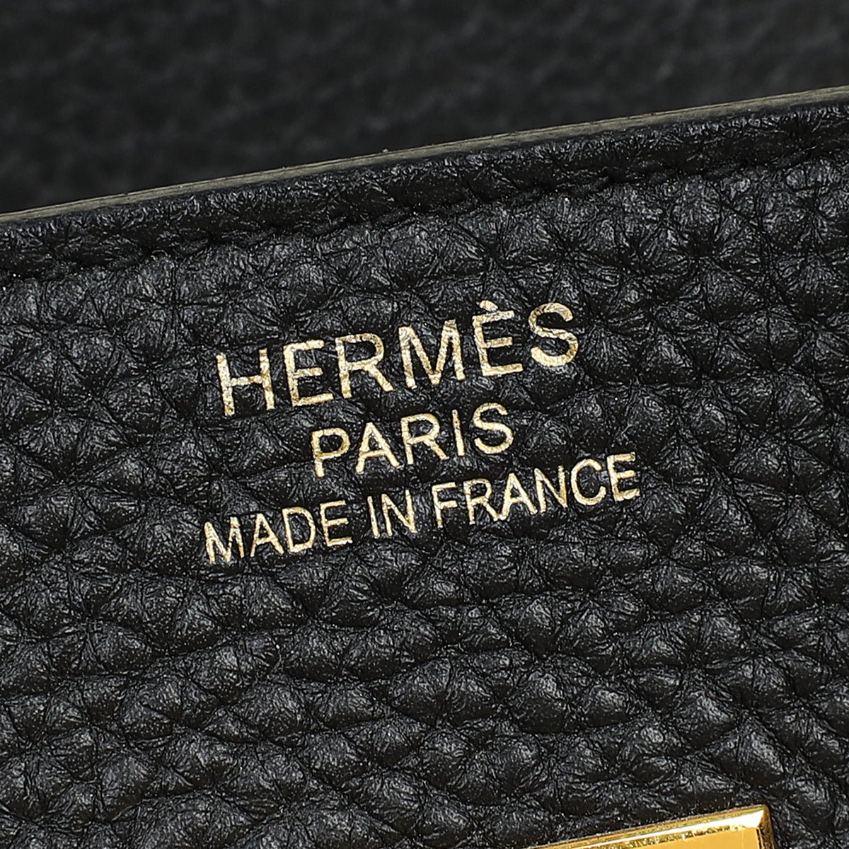 Hermes Noir Birkin 35 Bag