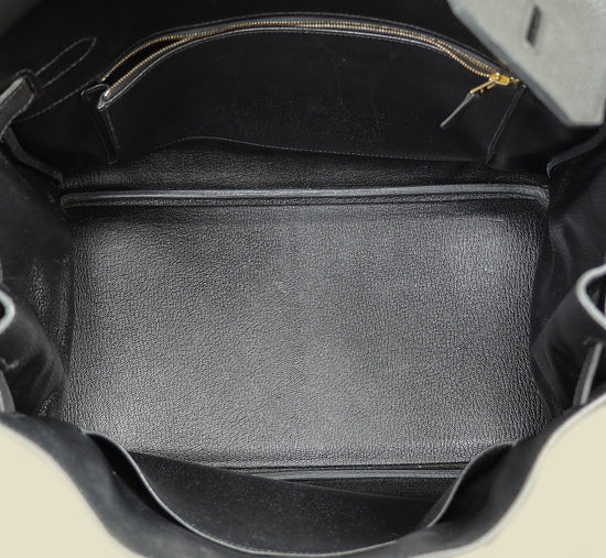 Hermes Noir Birkin 35 Bag