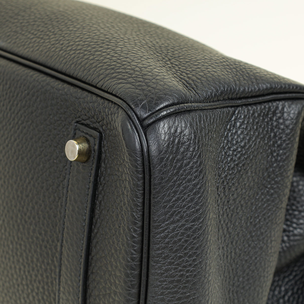 Hermes Noir Birkin 35 Bag