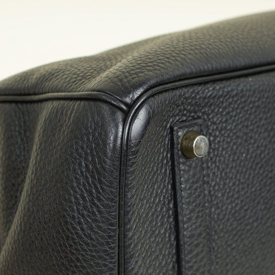 Hermes Noir Birkin 35 Bag