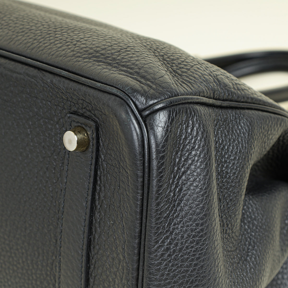 Hermes Noir Birkin 35 Bag