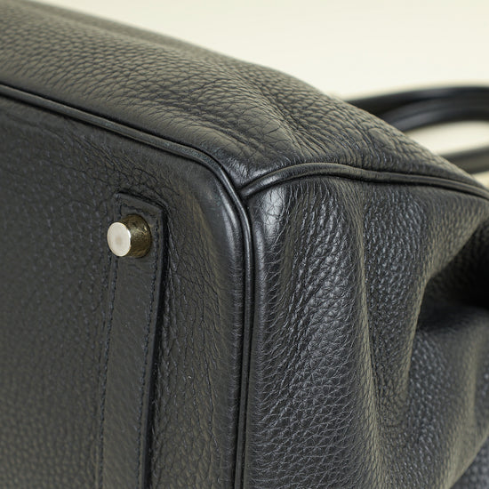 Hermes Noir Birkin 35 Bag
