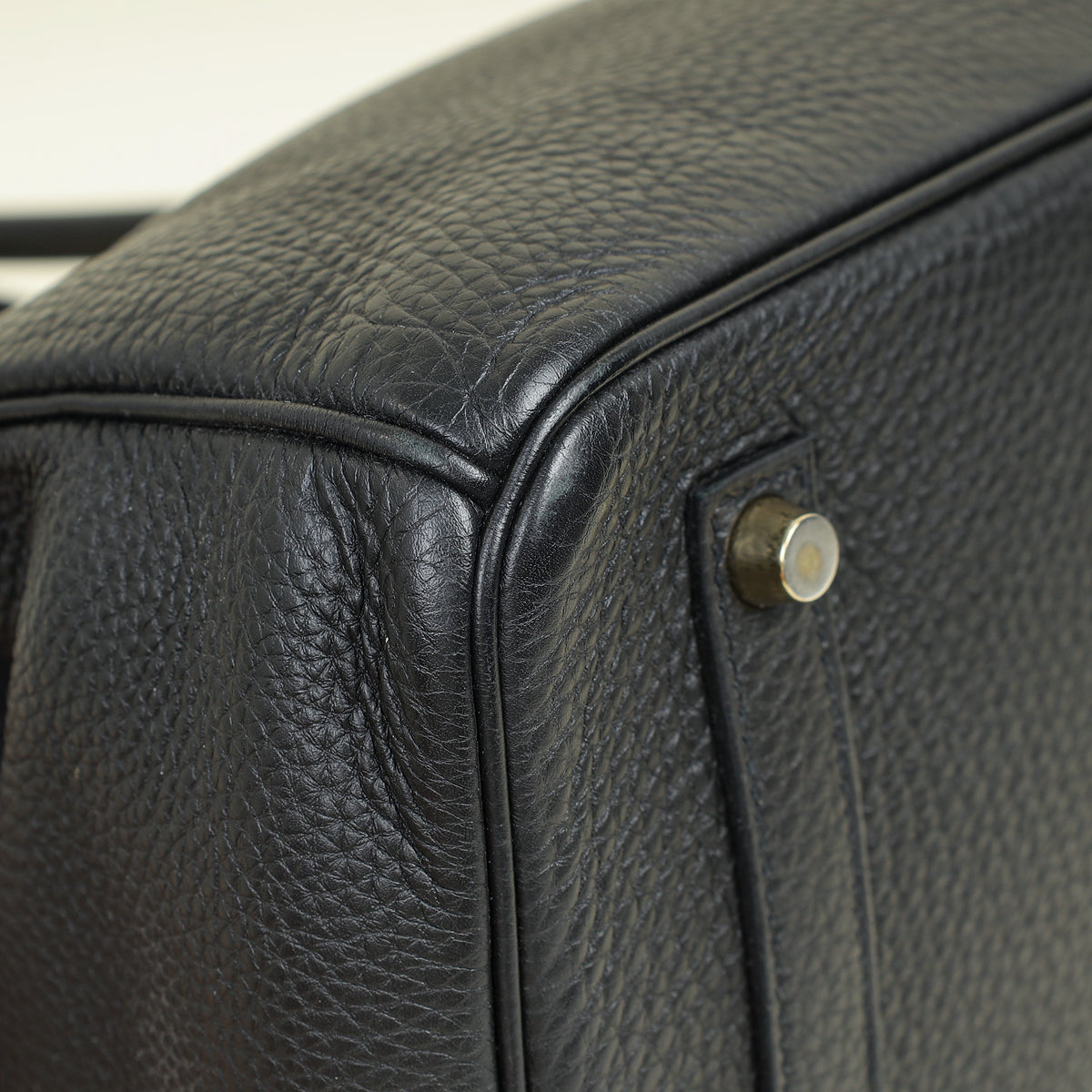 Hermes Noir Birkin 35 Bag