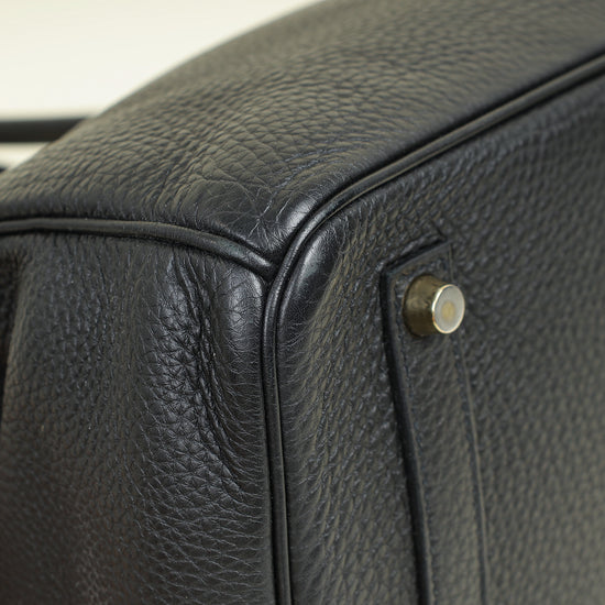 Hermes Noir Birkin 35 Bag
