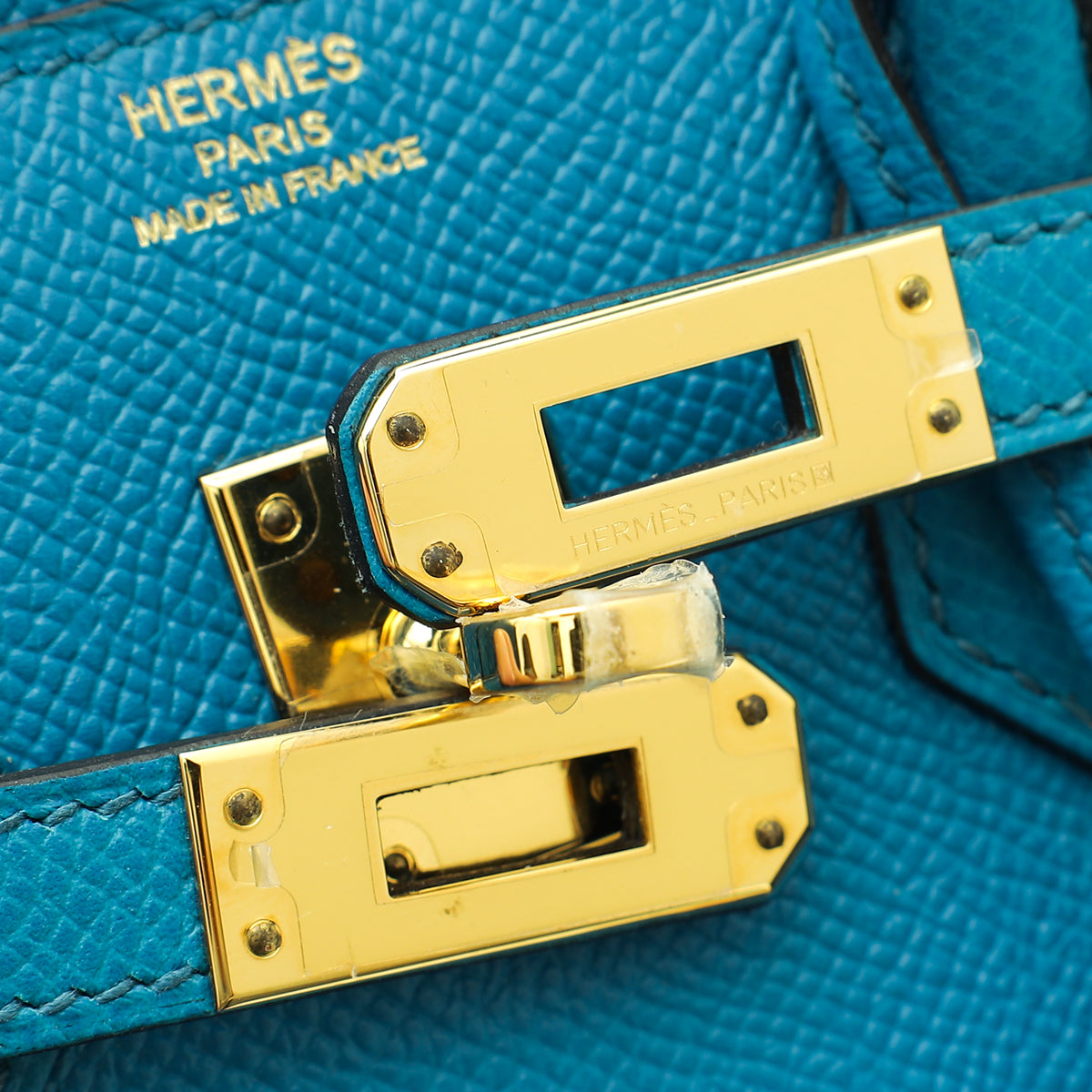 Hermes Bleu Izmir Birkin 25 Bag