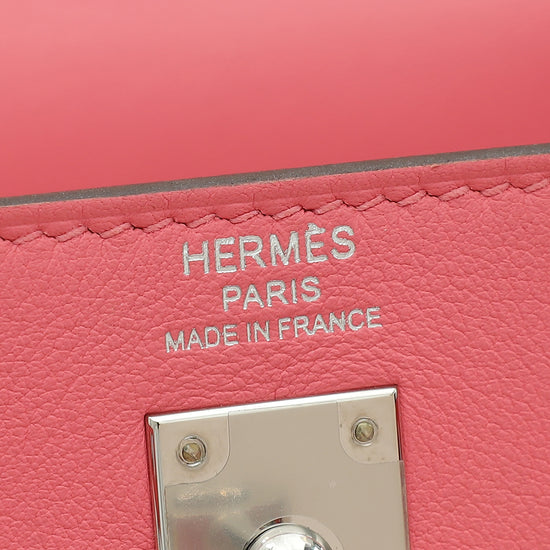 Hermes Rose Azalee Kelly 25 Retourne Bag-Hermes-THE CLOSET