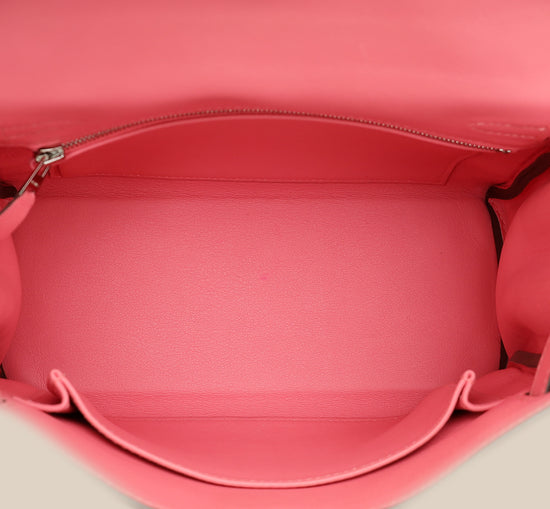 Hermes Rose Azalee Kelly 25 Retourne Bag-Hermes-THE CLOSET