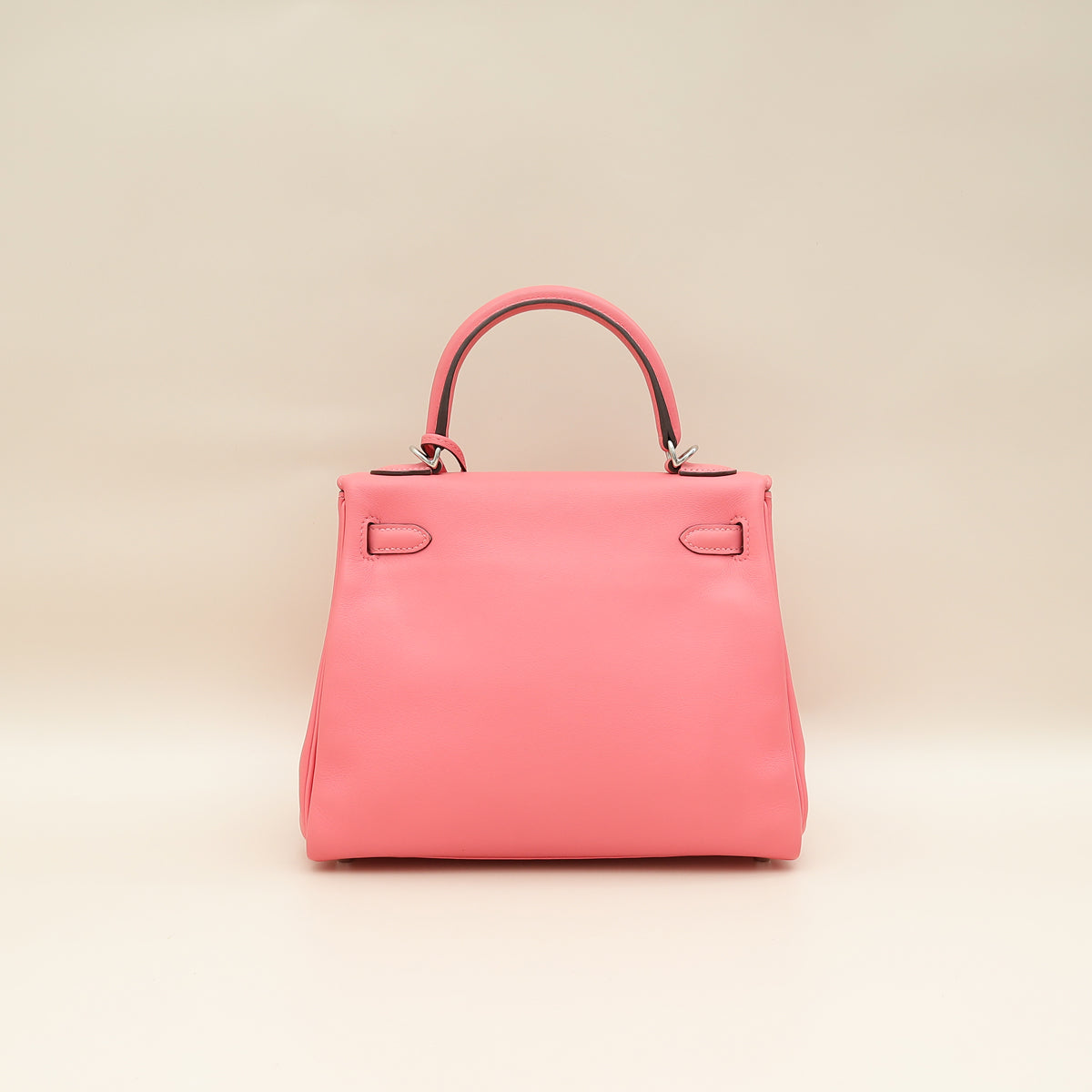 Hermes Rose Azalee Kelly 25 Retourne Bag