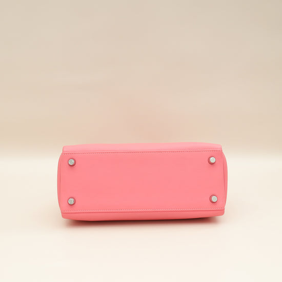 Hermes Rose Azalee Kelly 25 Retourne Bag-Hermes-THE CLOSET