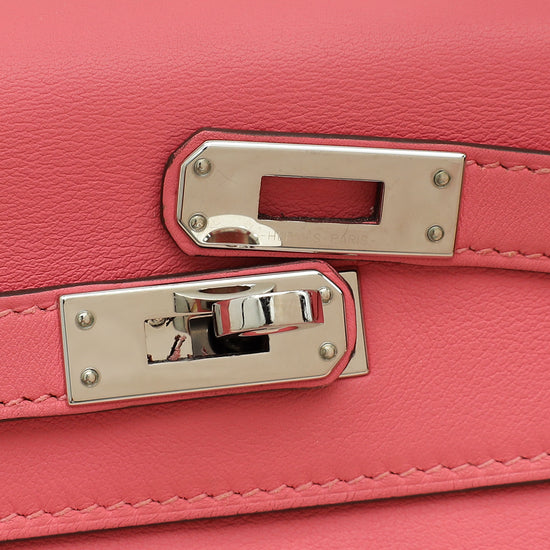 Hermes Rose Azalee Kelly 25 Retourne Bag-Hermes-THE CLOSET